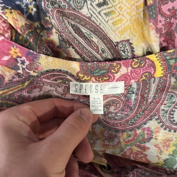 Spense long sleeve blouse size 1X women’s - Picture 7 of 8